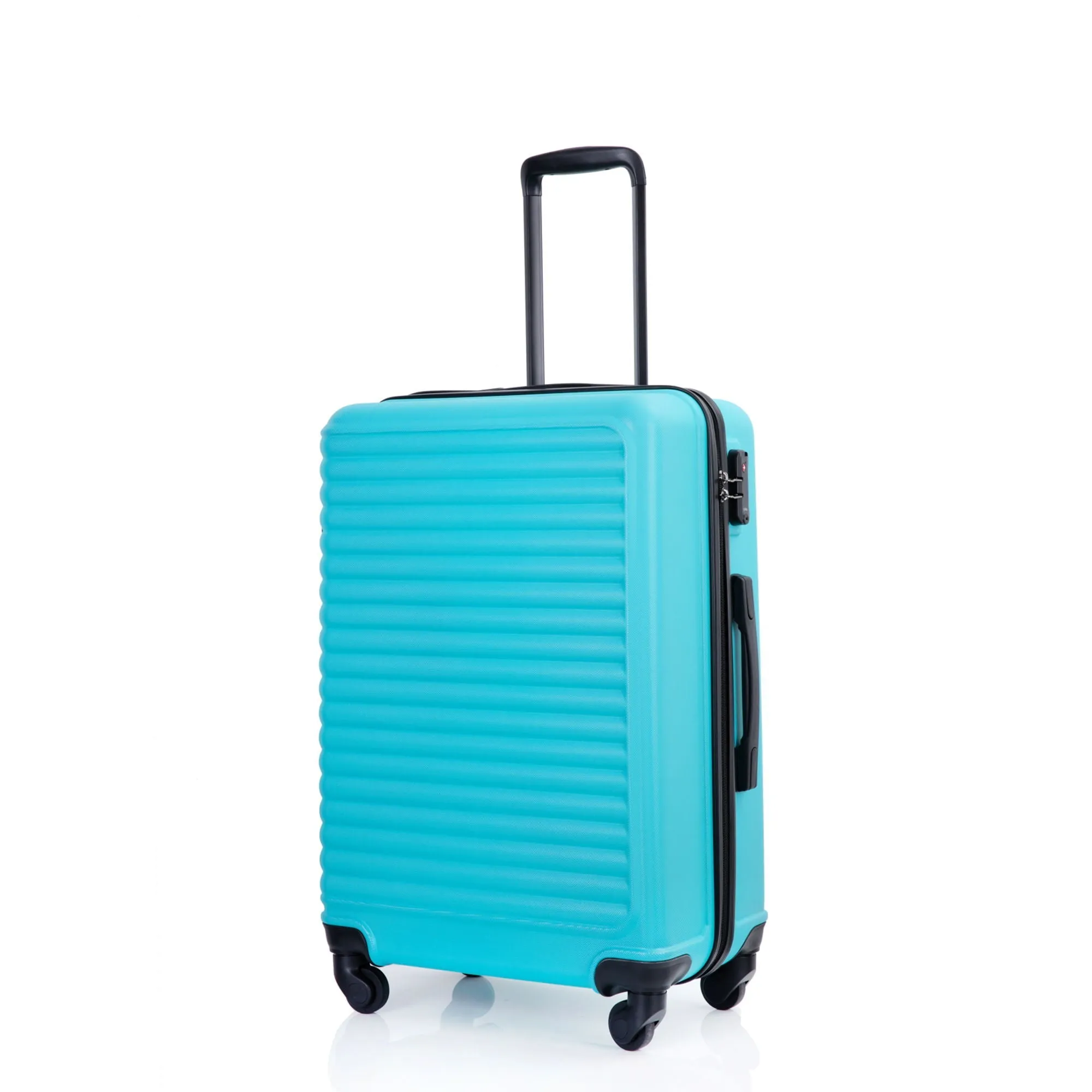 3 Piece Luggage Sets Lightweight Suitcase With Two Hooks, Spinner Wheels, Tsa Lock by Couch.com