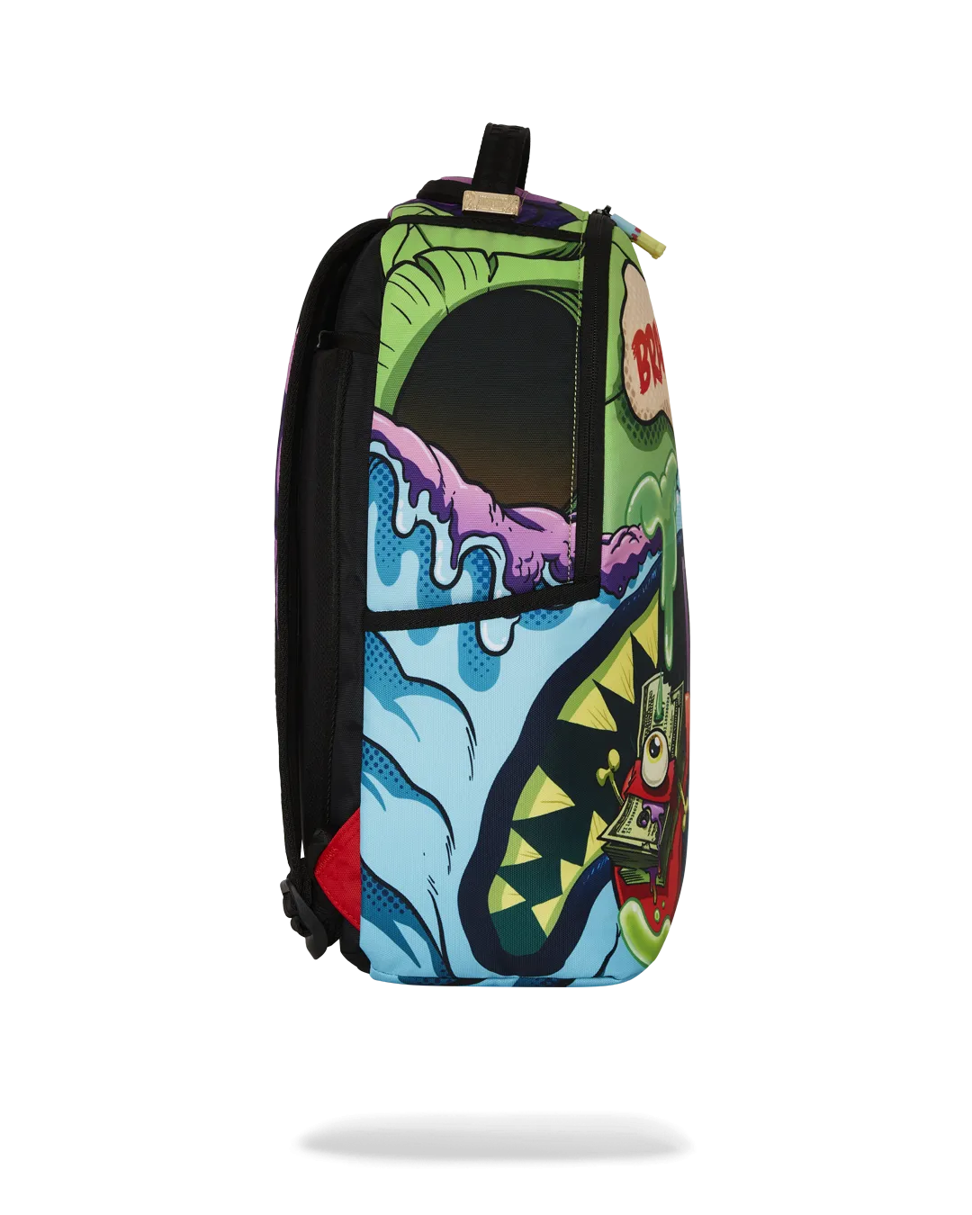 BLUE ZOMBIE SHARKMOUTH DLXSR BACKPACK