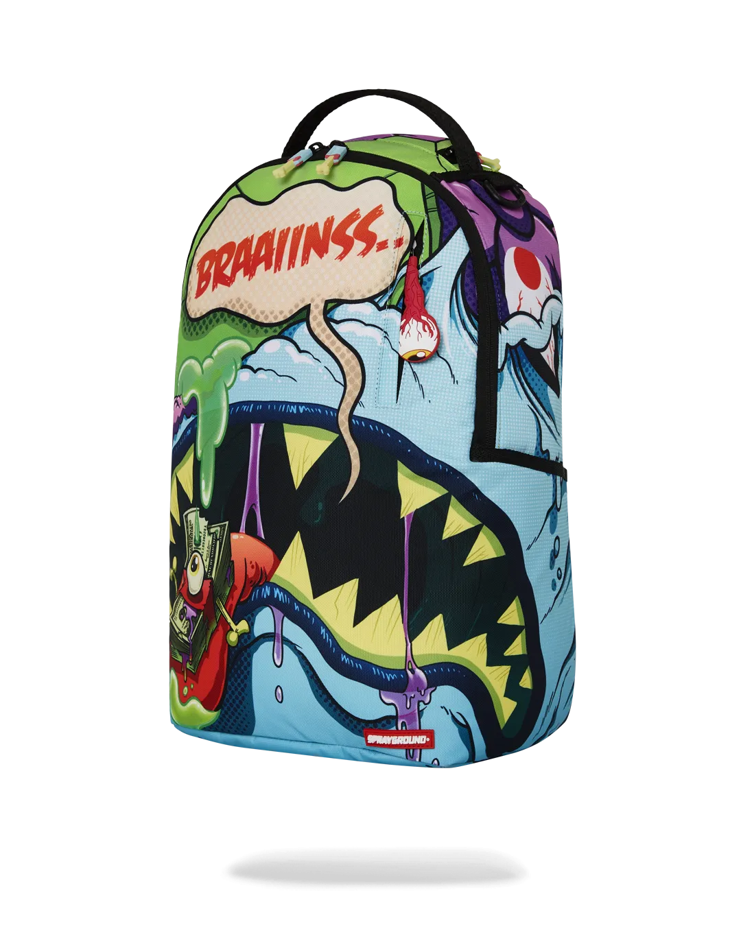 BLUE ZOMBIE SHARKMOUTH DLXSR BACKPACK
