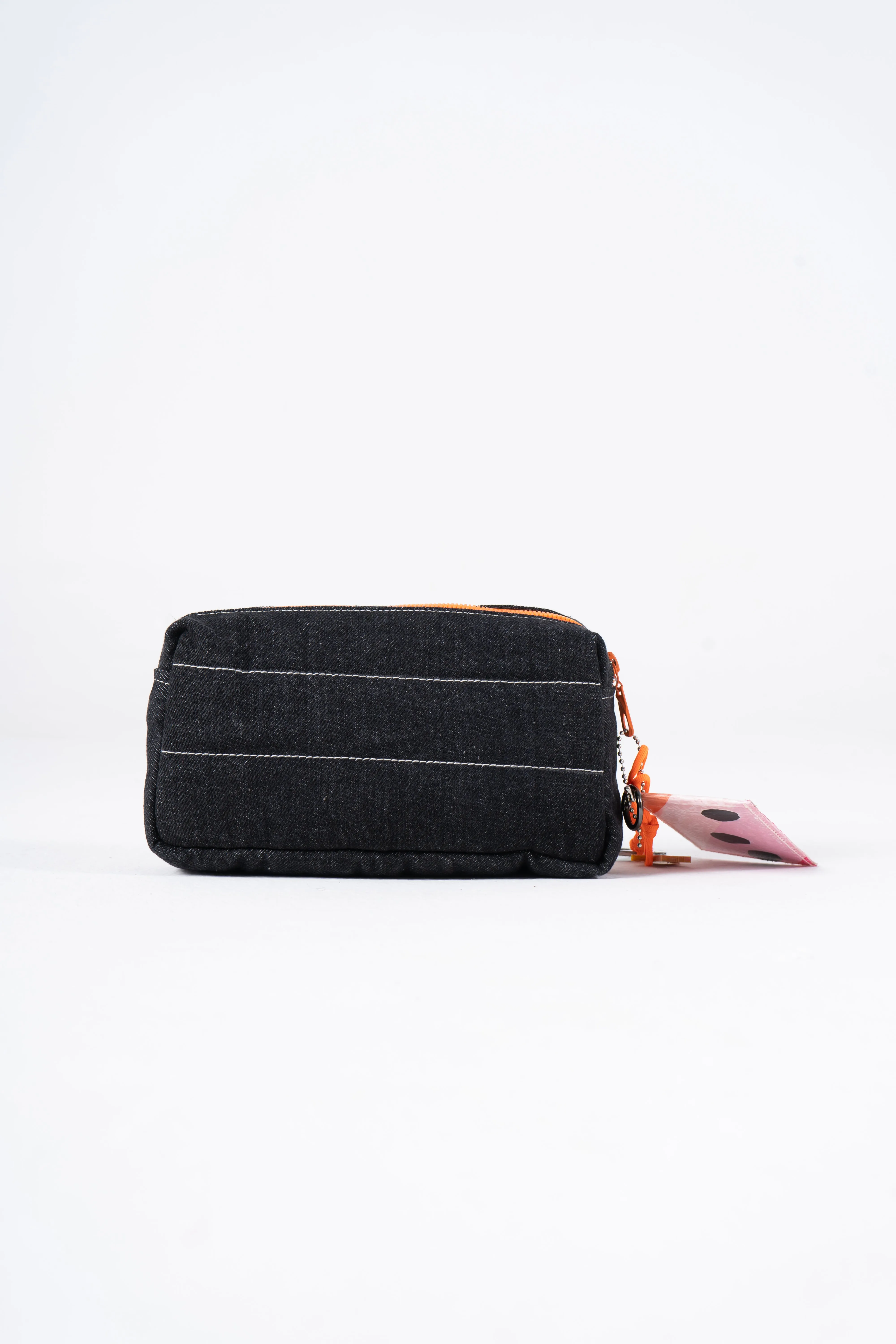 Denim Affair Pouch in Black