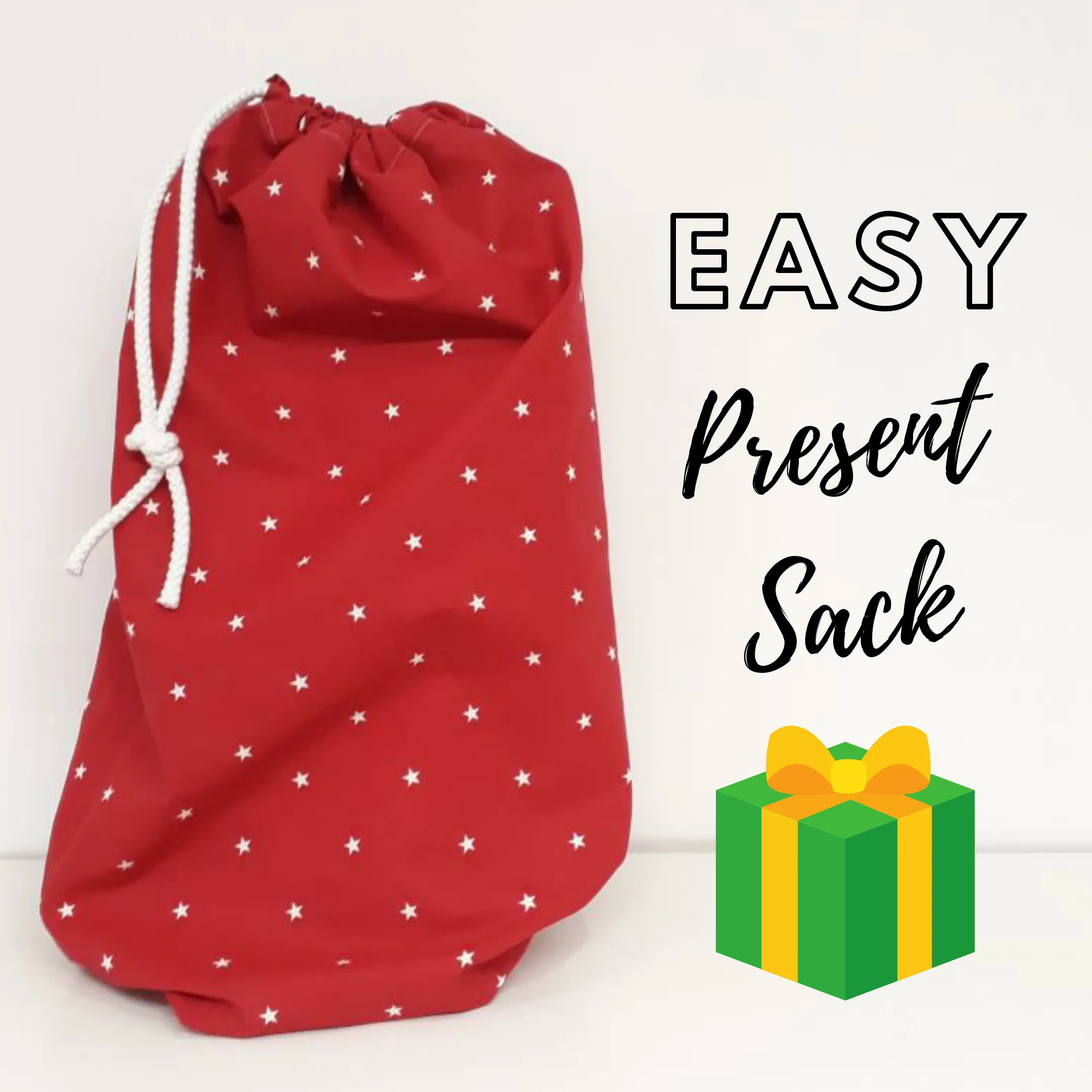 Drawstring bags - pattern and instructions