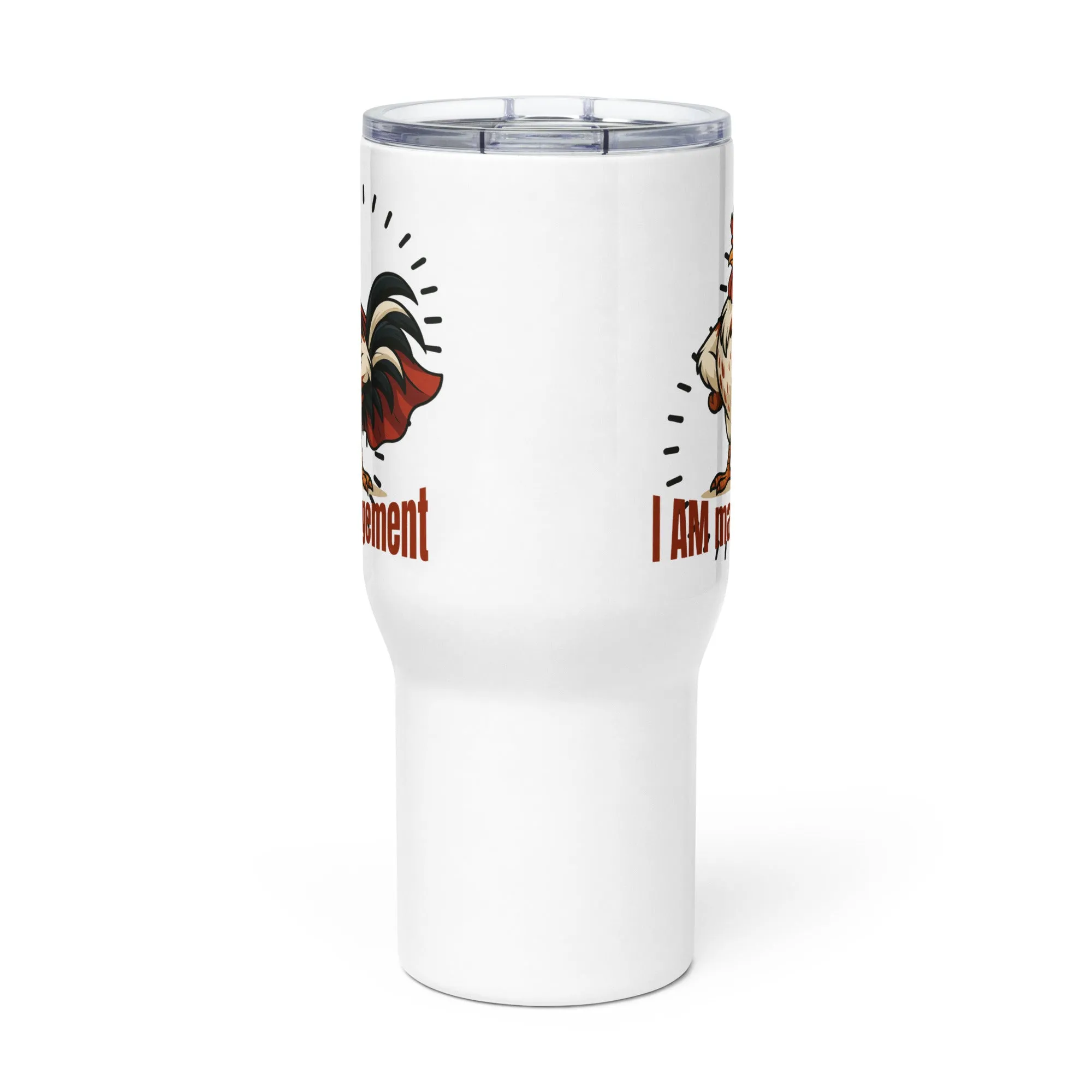 I Am Management Travel Mug with Handle