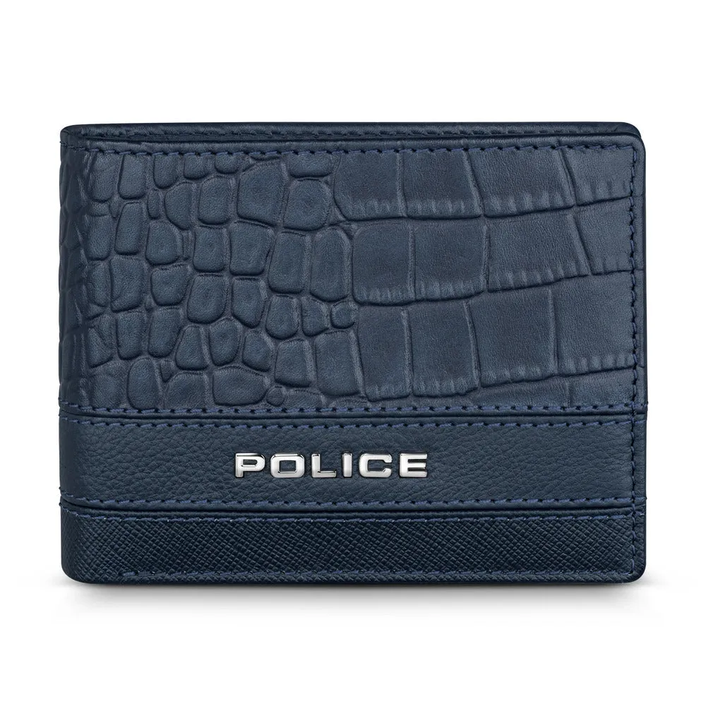 Men Ponte Navy Wallet