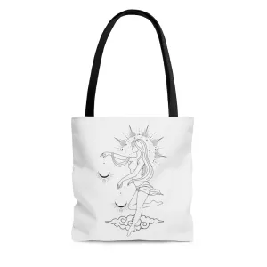 "Grace" Libra Goddess Tote Bag