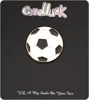 Soccer Gifts Lapel Pin for Men Brooch Pins for Women Birthday Gifts for Daughter Son Soccer Party Favors for Girls Soccer Team Christmas Gifts for Boys Cute Enamel Pins for Teens Sports Accessories