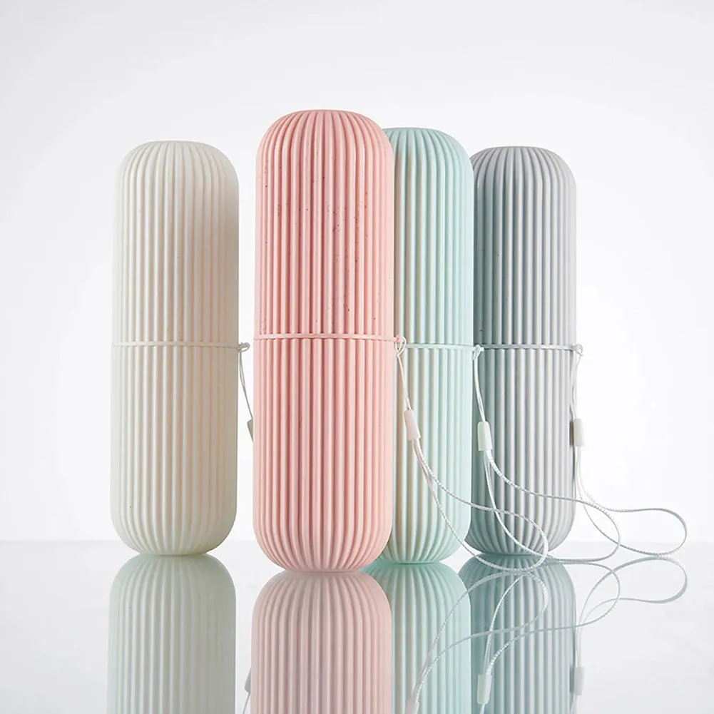Travel Toothbrush & Toothpaste Holder Storage Case